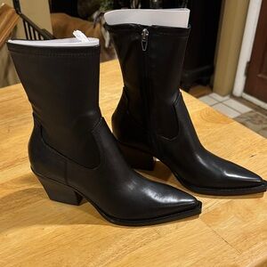Dolce Vita Black Heeled Boots